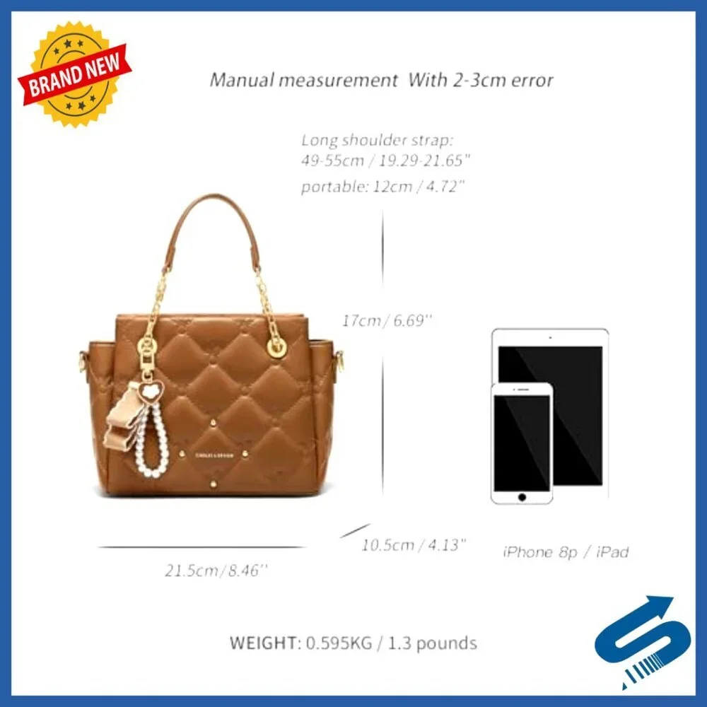 Leather Satchel Shoulder Bag Crossbody Tote Top Handle Women's Handbag